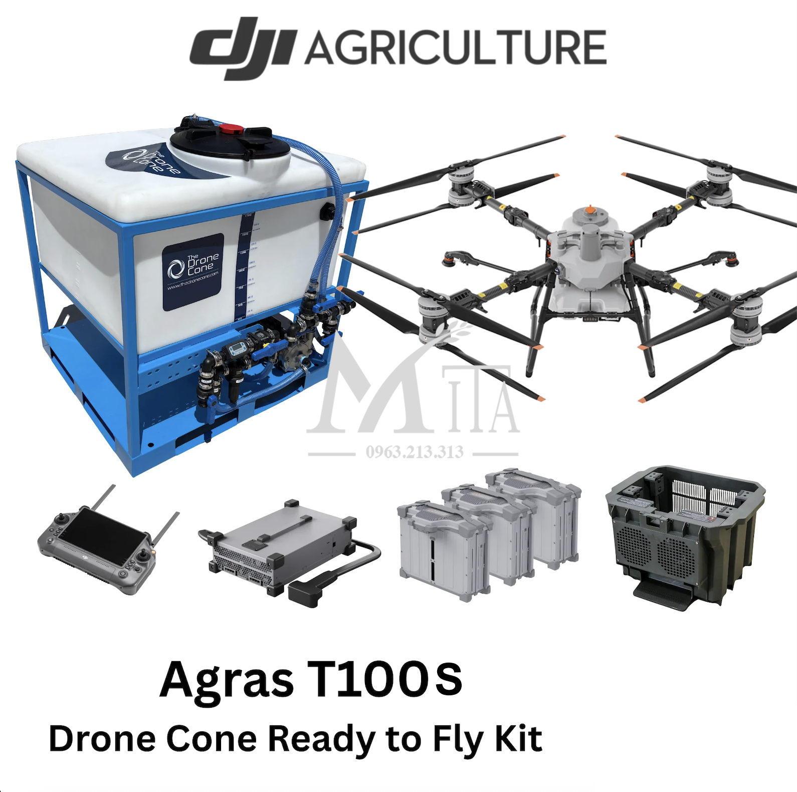 Máy bay nông nghiệp DJI T100S
